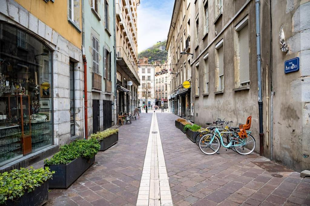 Hyper-Centre De Grenoble, Suite Parentale - Wifi Fibre - Cocon Экстерьер фото